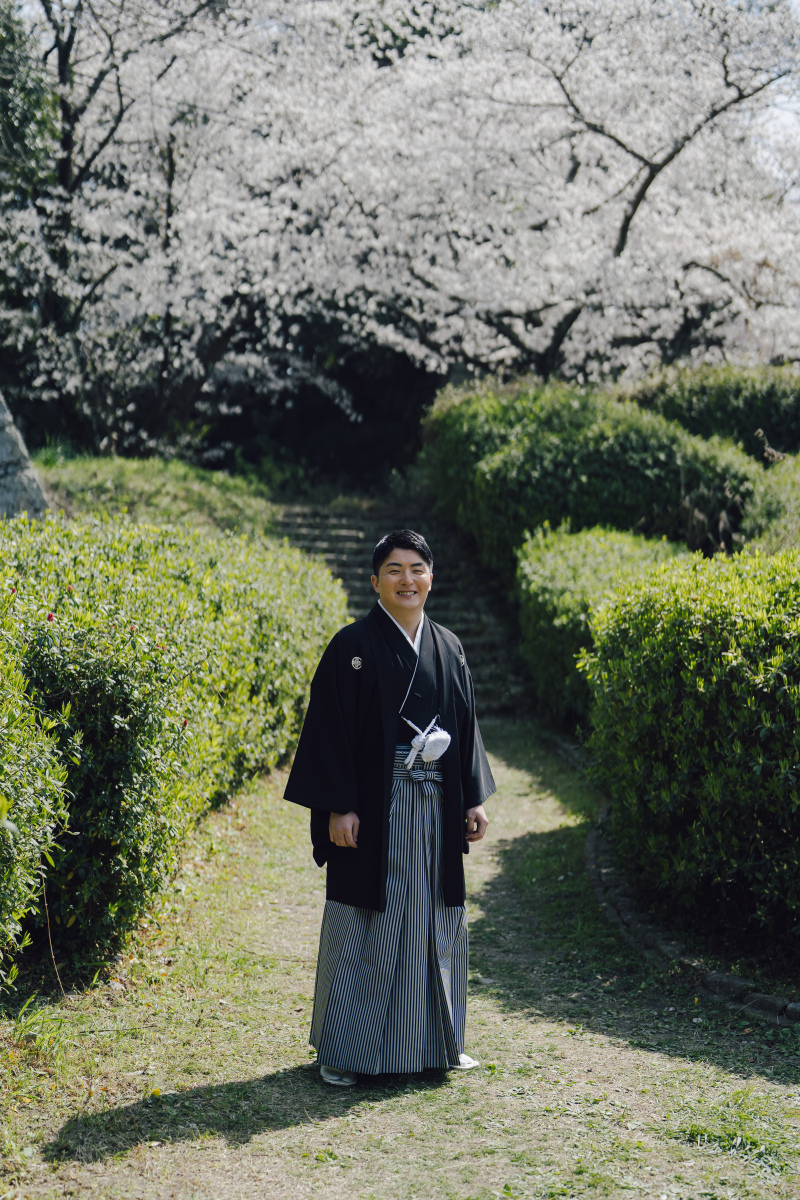 新郎ソロカット