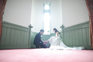 ロマンチックなお二人と