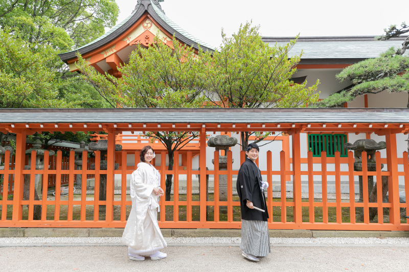 縦並びで楽しそうに♪