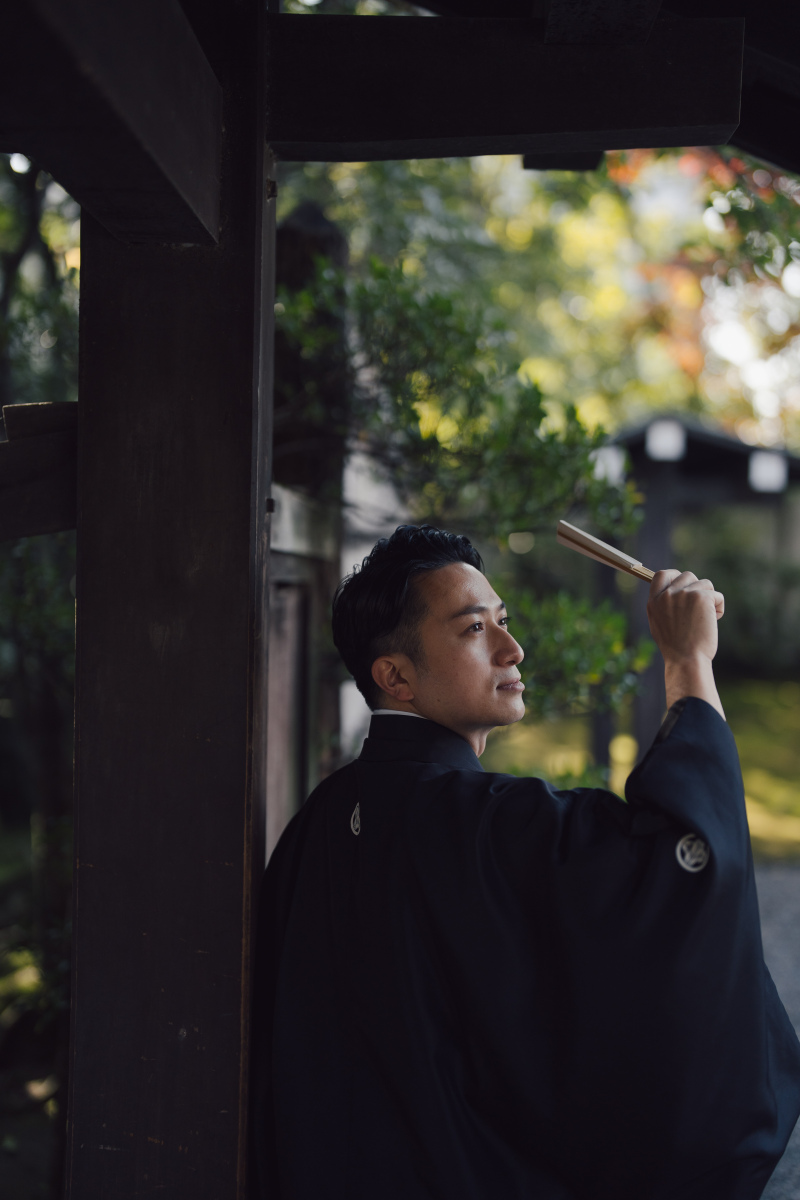 新郎ソロショット