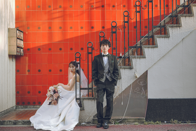 オシャレな背景で