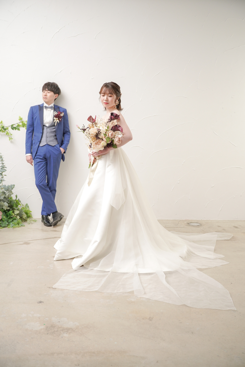 洋装に着替えて