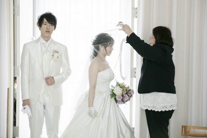 母からのベールダウン