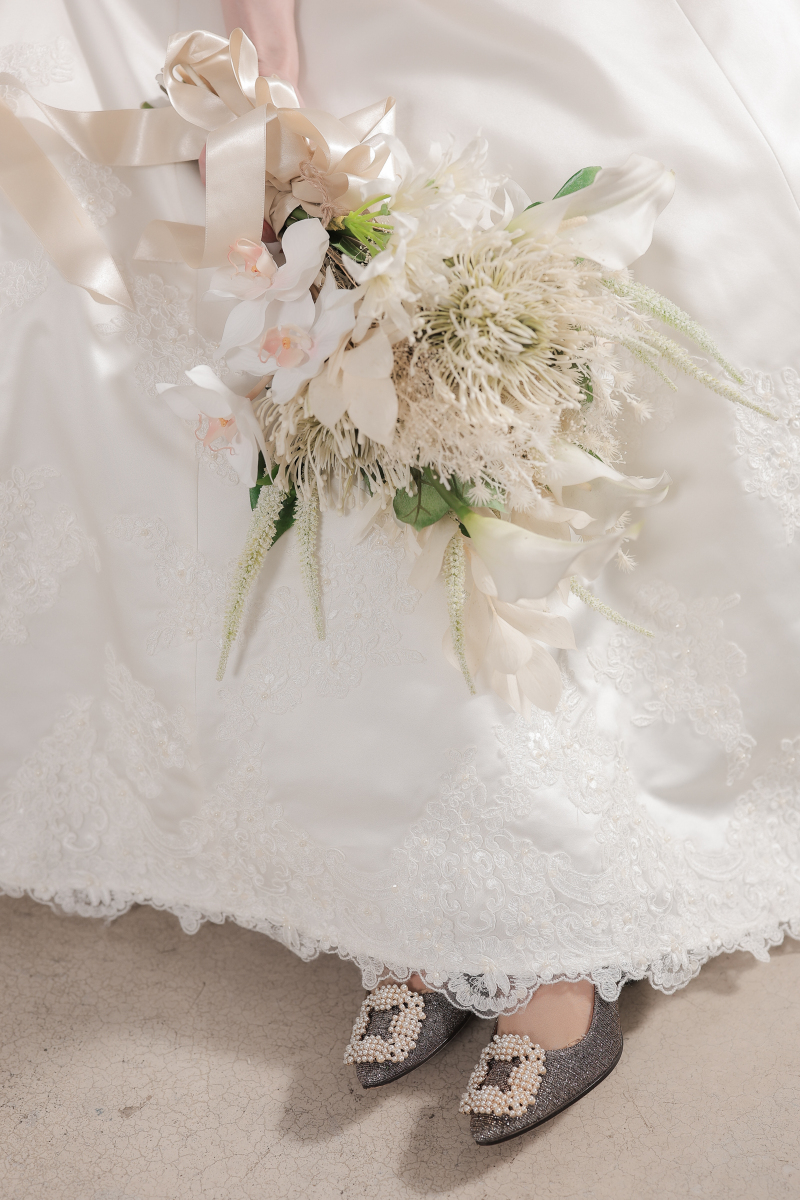 お気に入りのパンプスと