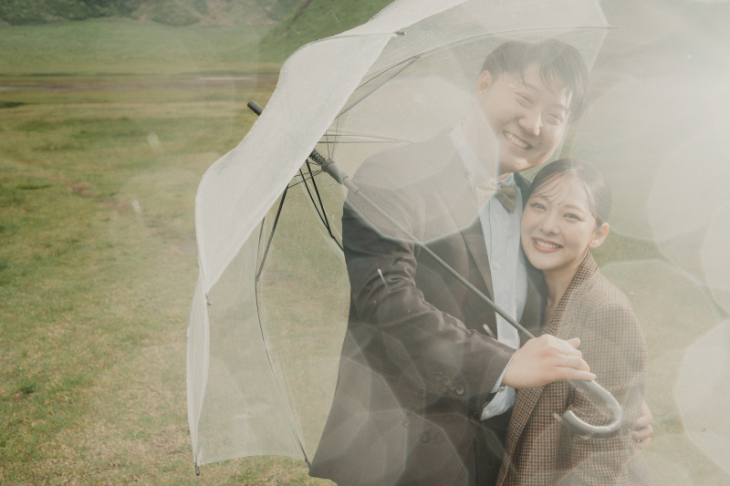 雨の日のご褒美ショット