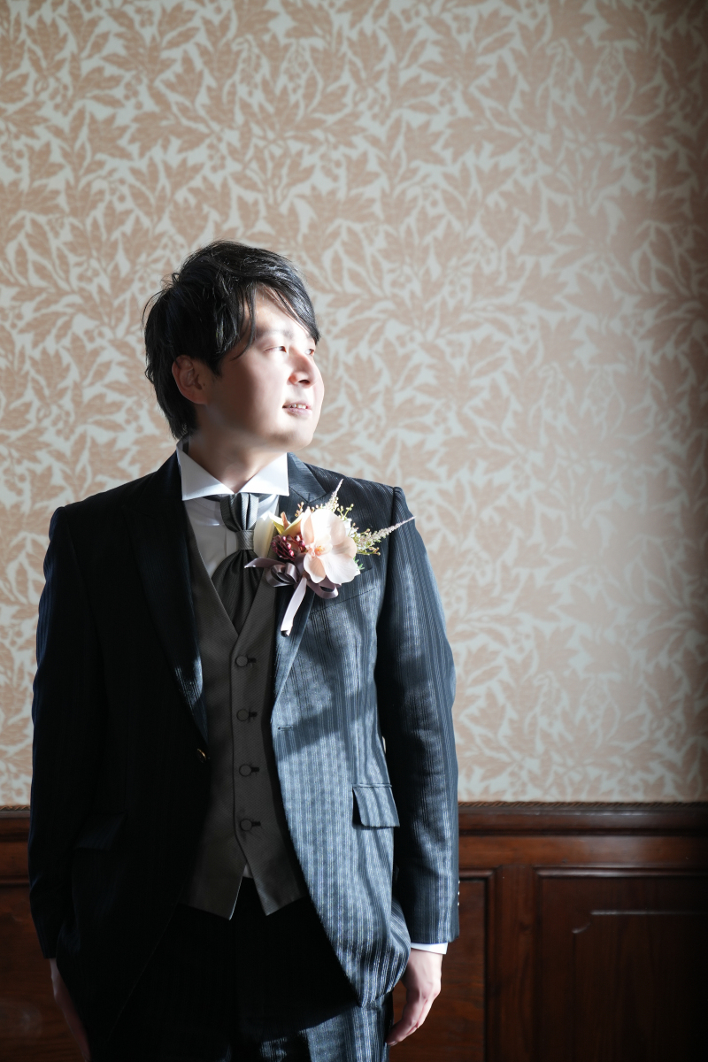 新郎様ソロショット