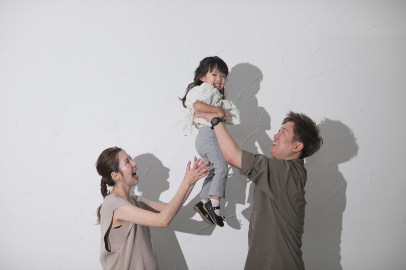 お父様にご協力いただいて