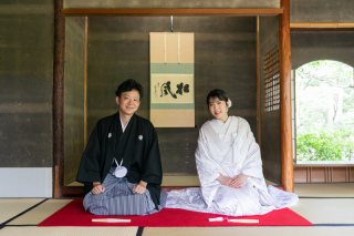 松風園にて和装ロケ撮影！