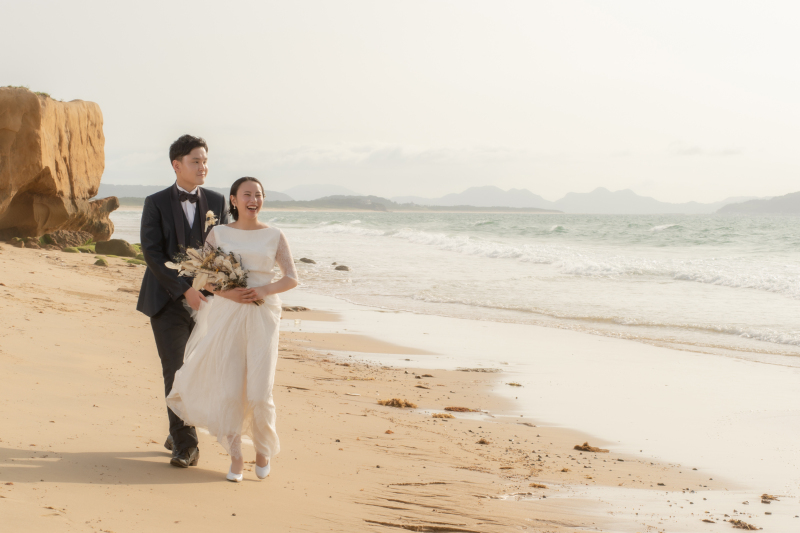 海岸を歩きながら・・