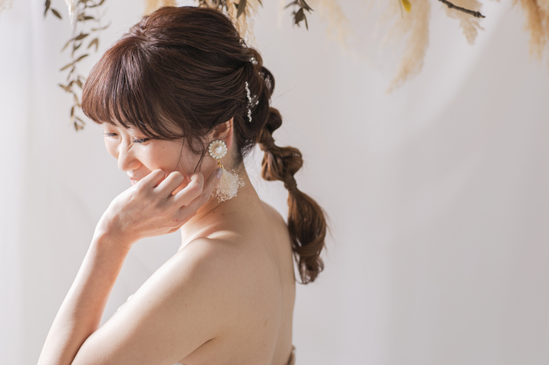 ヘアメイクにはこだわりたい!