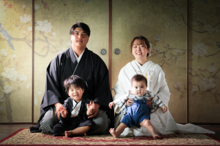 ご家族様とスタジオ撮影♪