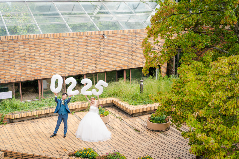 ナンバーバルーンを使って！