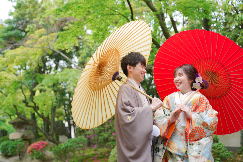 笑顔が素敵なお２人