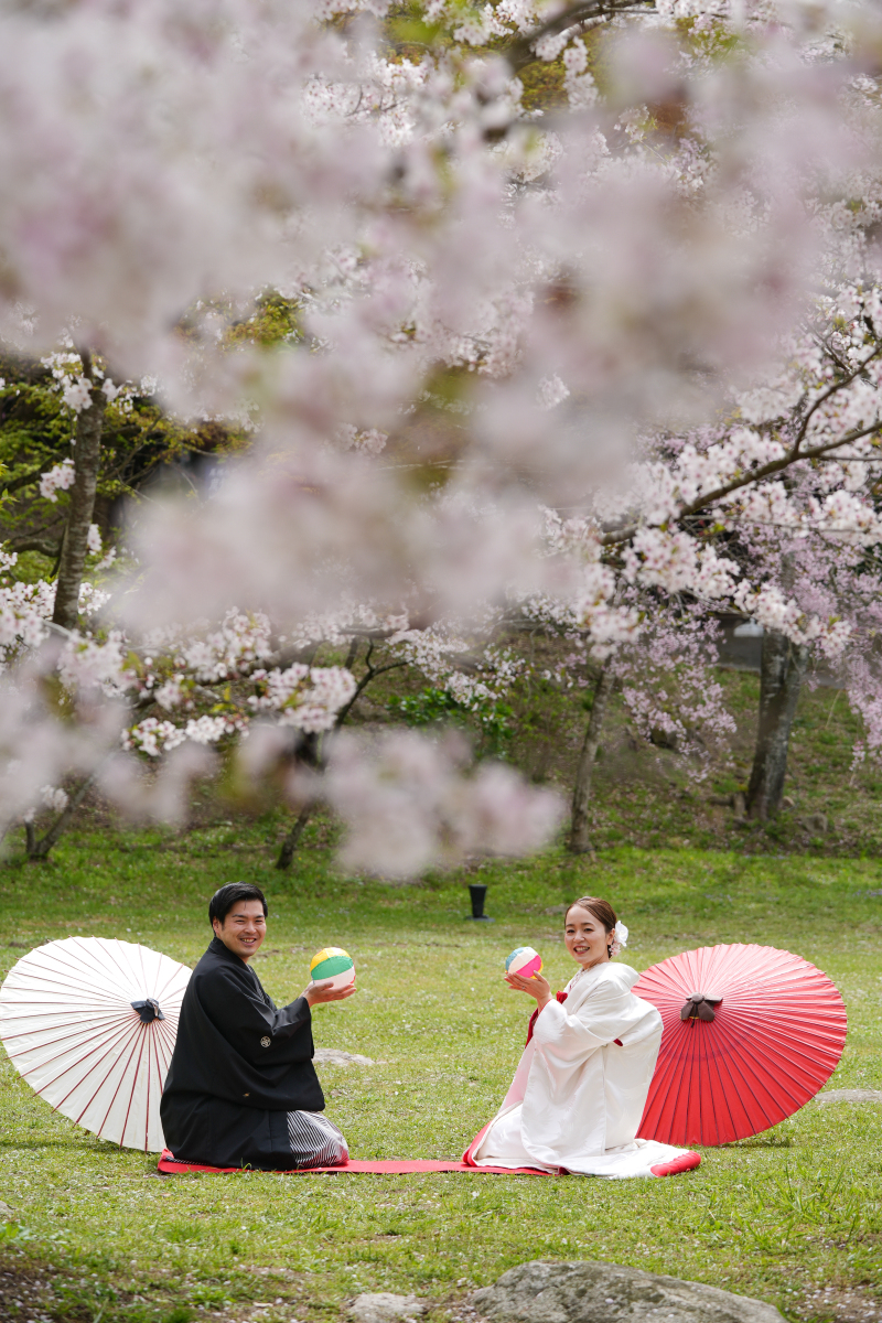 昔ながらの紙風船で