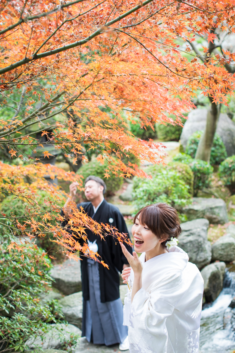 紅葉がとても綺麗でした。美味しいかな?!