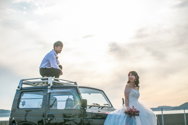 おふたりの愛車と共に