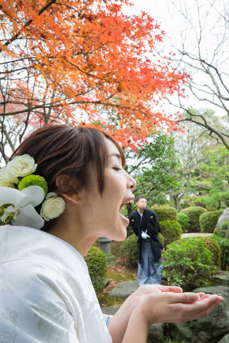 新郎さん小さくなっちゃった〜