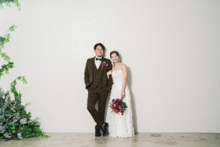 洋装スタジオ撮影