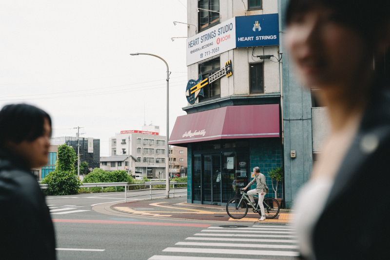 いつものスタジオへ