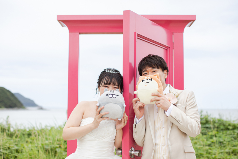 ドアから見える風景