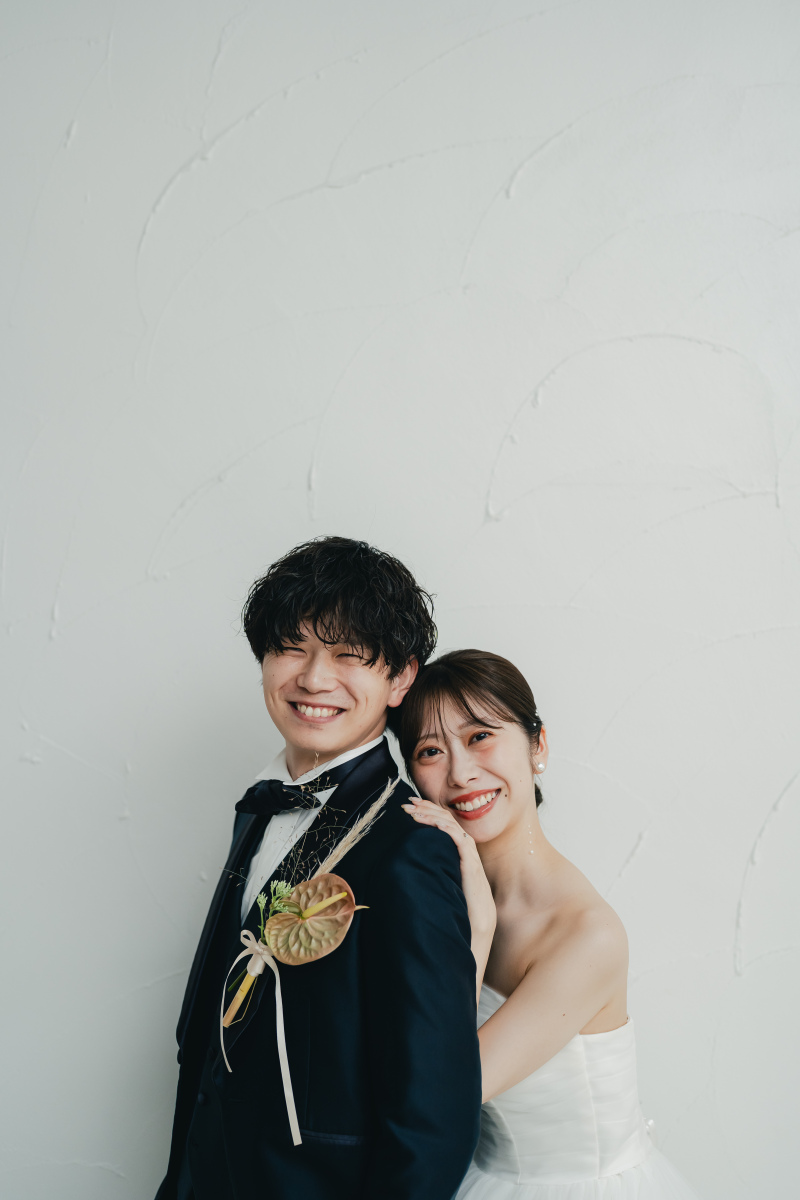 お二人らしい笑顔で！