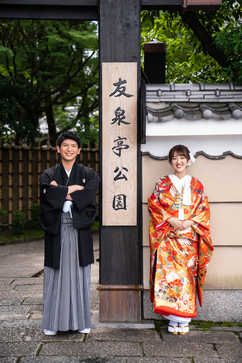 入り口の看板と