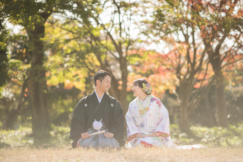 お正座のポーズで♪