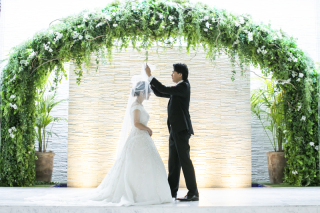 明るいチャペルで・・・