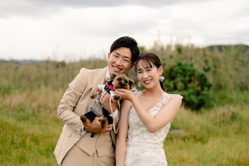 ラヴィファクトリー福岡店_ペットと一緒に撮影できる