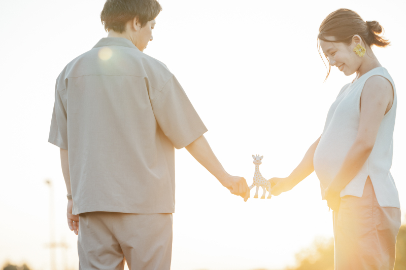 ラヴィファクトリー福岡店_マタニティフォトの撮影ができる