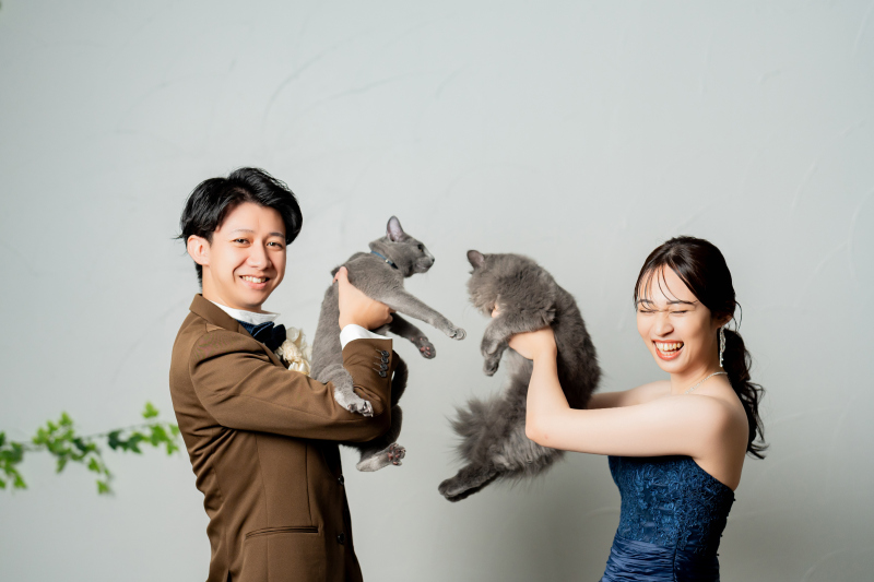 ラヴィファクトリー福岡店_ペットと一緒に撮影できる