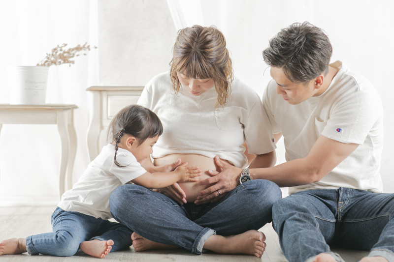 ラヴィファクトリー福岡店_マタニティフォトの撮影ができる