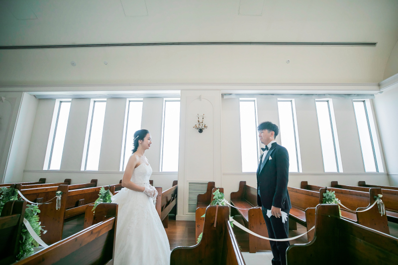 ラヴィファクトリー福岡店_チャペルで撮影できる