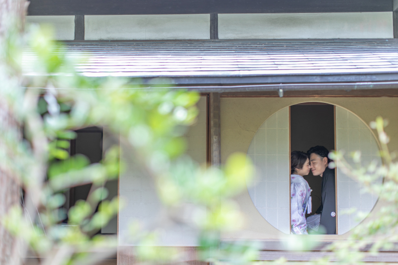 ラヴィファクトリー福岡店_庭園で撮影できる