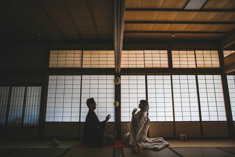 ラヴィファクトリー福岡店_庭園で撮影できる