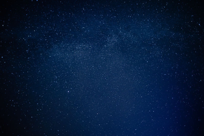 満天の星空