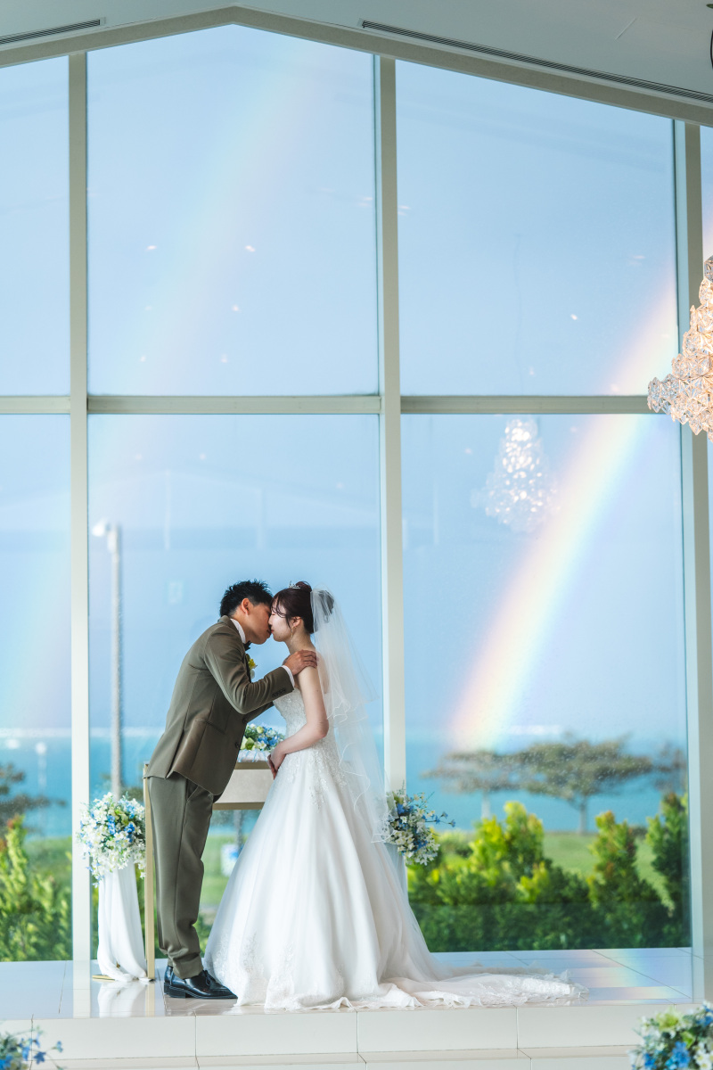 ２本の虹と共に