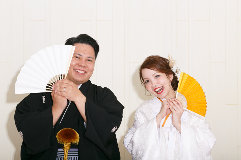 洋装から和装へチェーンジ