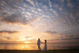 旅行気分が味わえるフォトウェディング