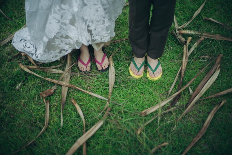 並んだ島ぞうり