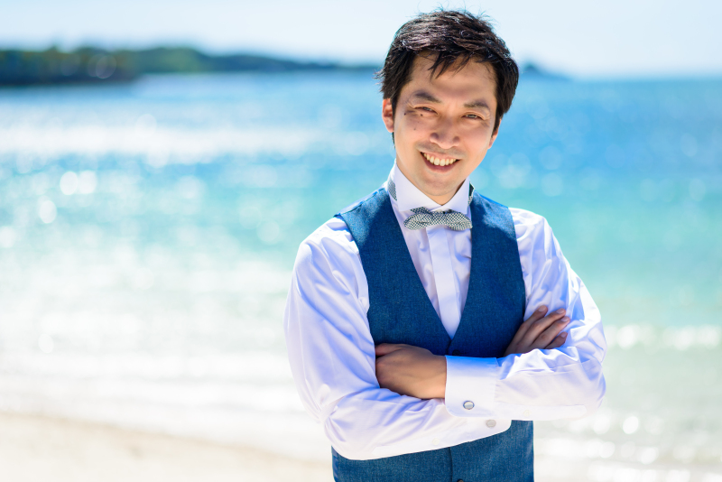 ソロショット 新郎様