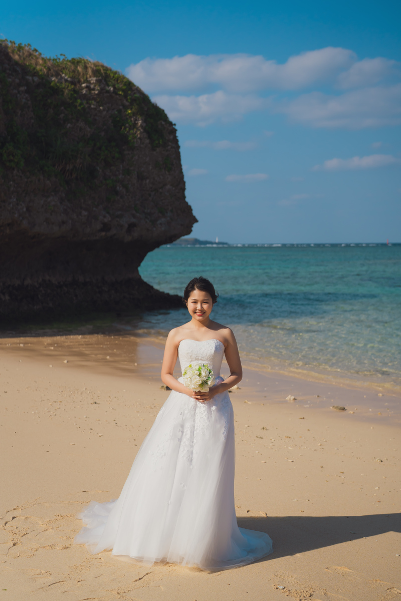 新婦様のソロショット