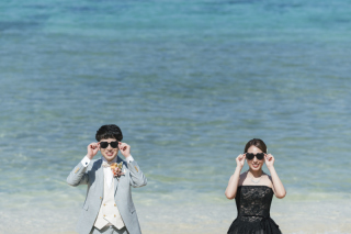 沖縄の自然で残すナチュラルフォトウェディング