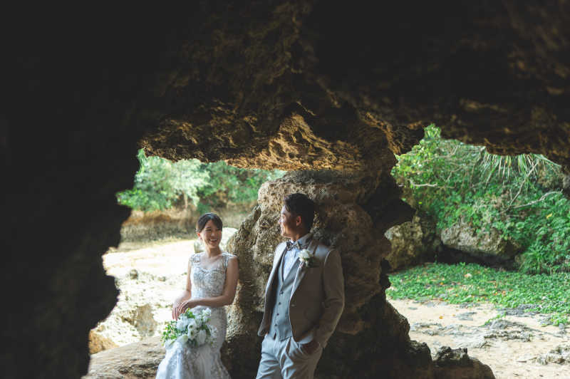 洞窟の中でのひととき