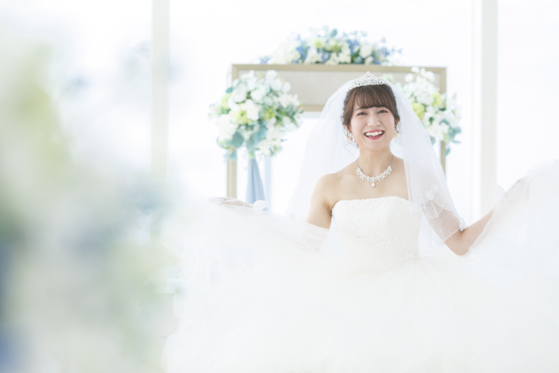 キュートな笑顔