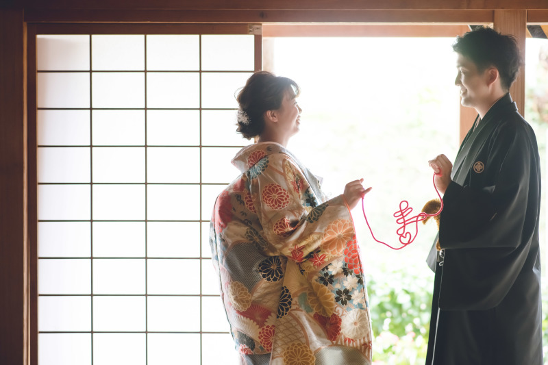 おふたりの笑顔