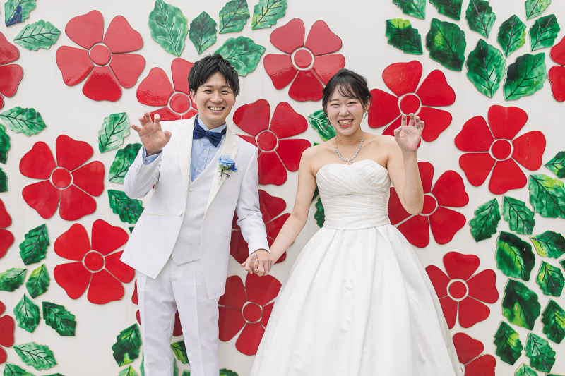 シーサーポーズ