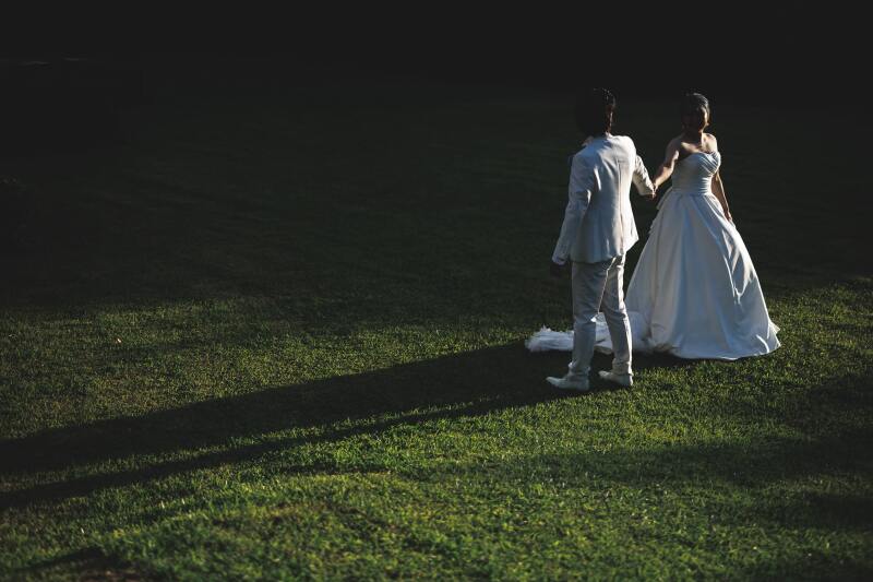 2着目はウェディングドレスへ