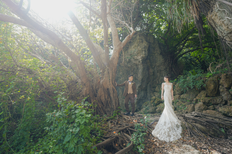 自然に囲まれて