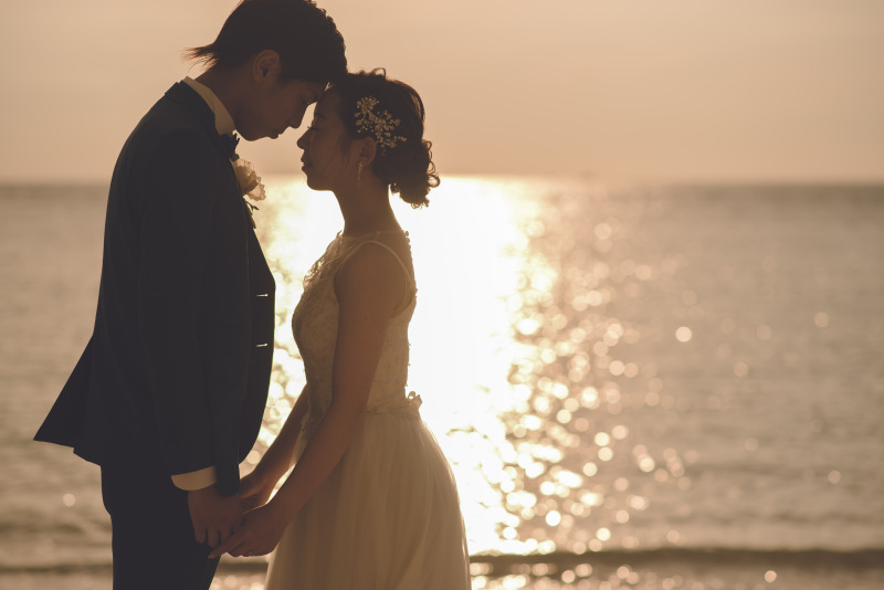 キラキラと光る海面